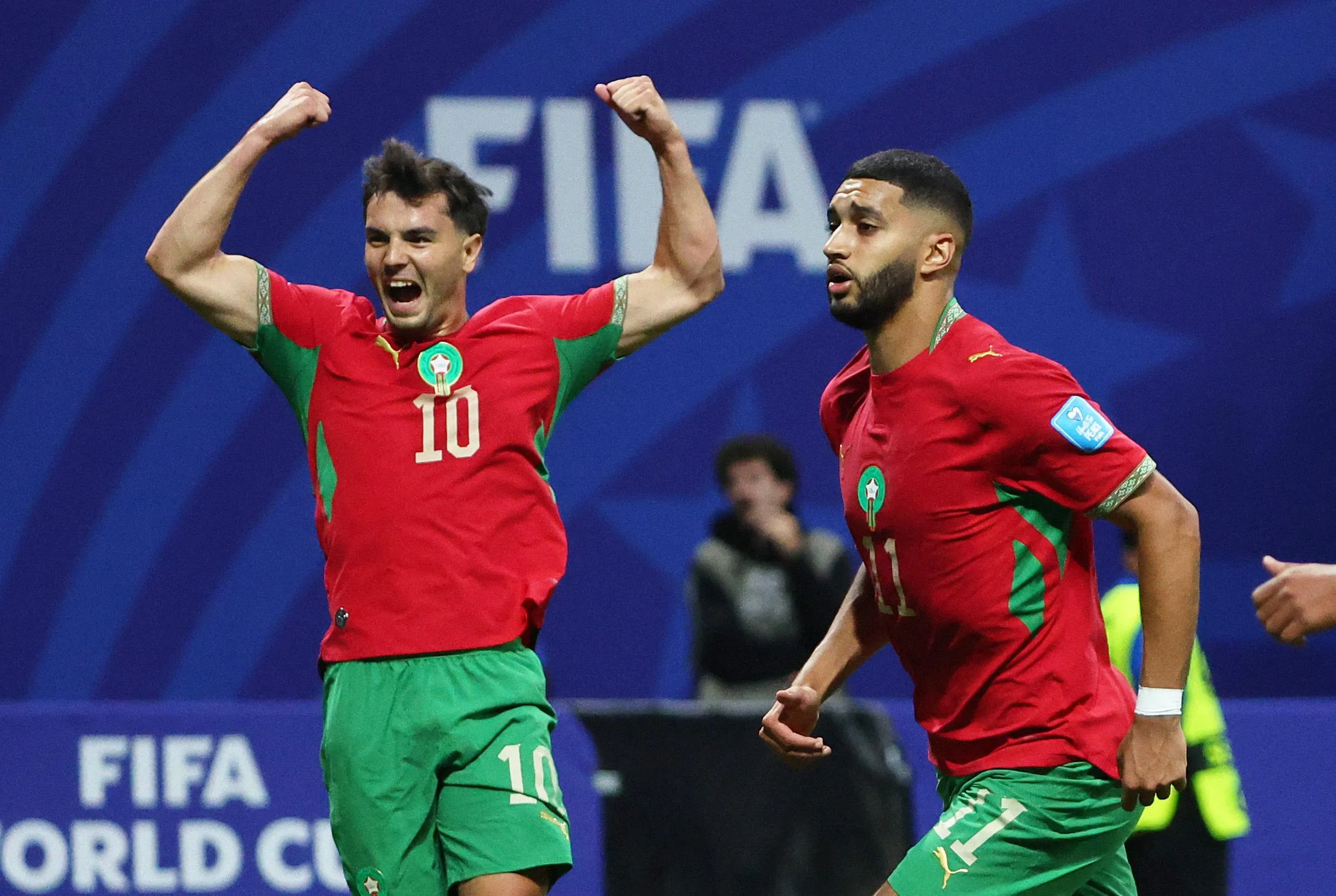 Ismael Saibari equalises for Morocco!