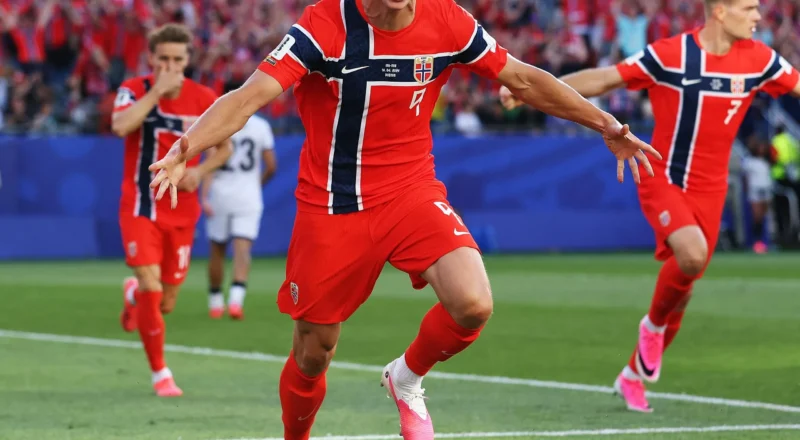 Norway’s Erling Haaland punishes Iraq with double on World Cup debut