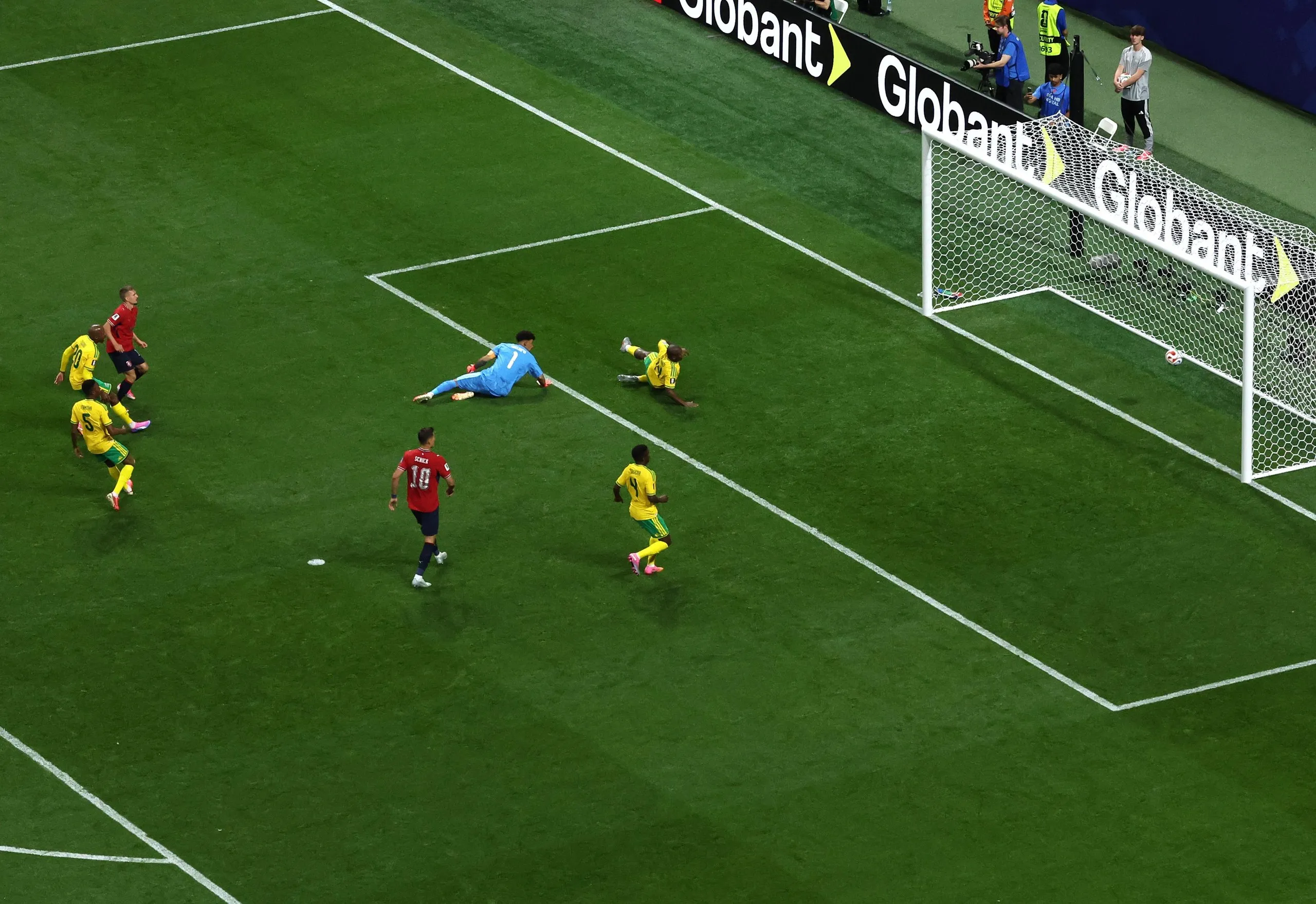 Michal Sadilek puts Czechia ahead against South Africa at the World Cup