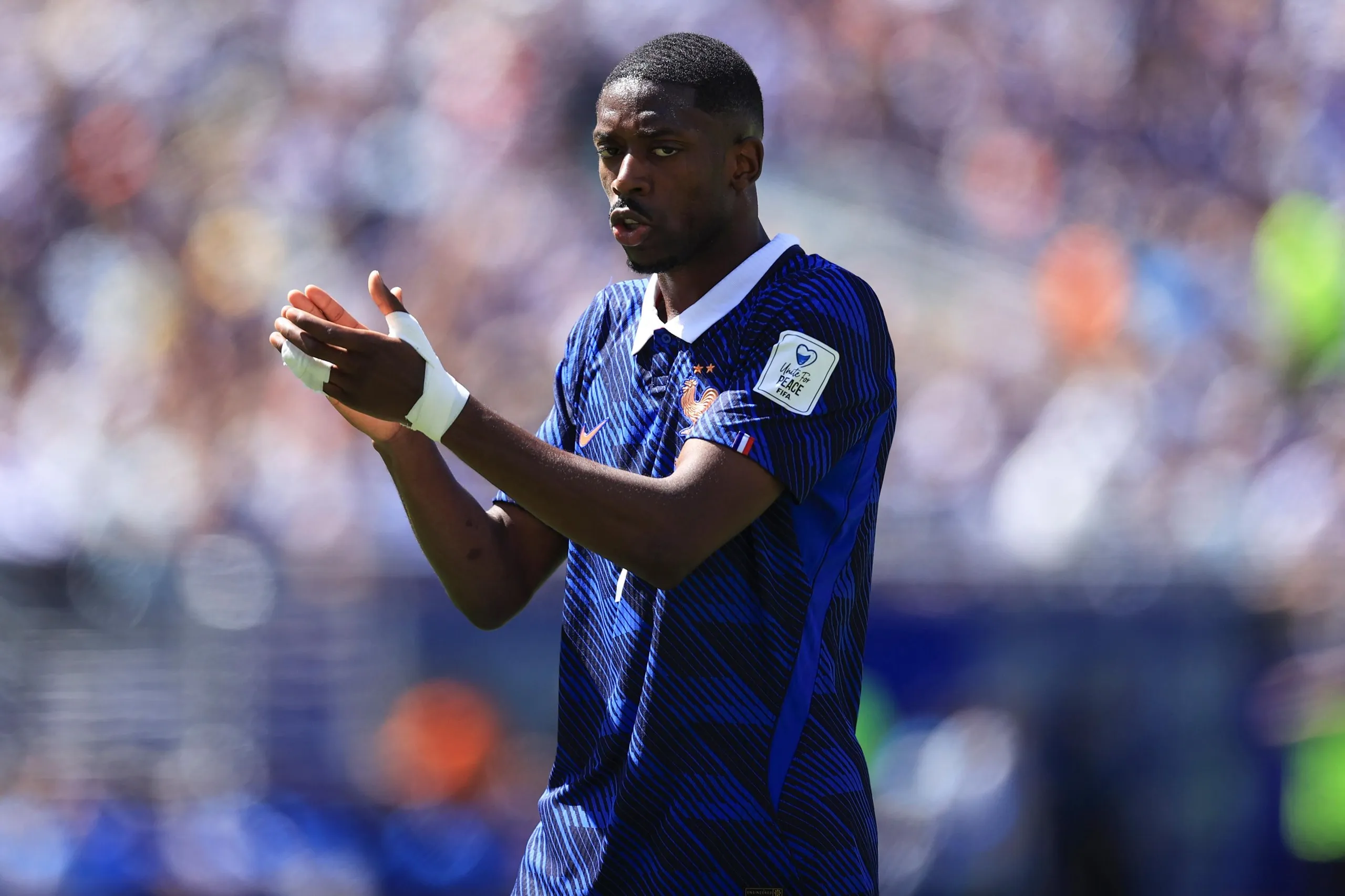 Dembélé is a star for PSG but has not shown his best for France.