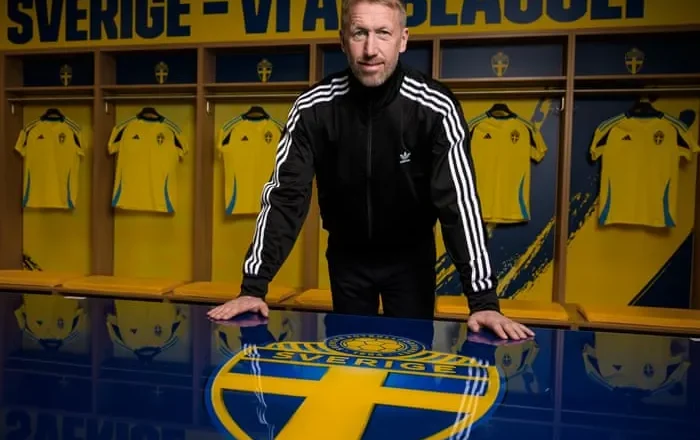 Graham Potter: ‘I feel very Swedish when I’m working – I look a bit Swedish’