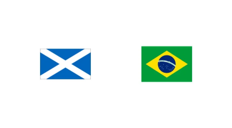 Prediction cover: Scotland vs Brazil