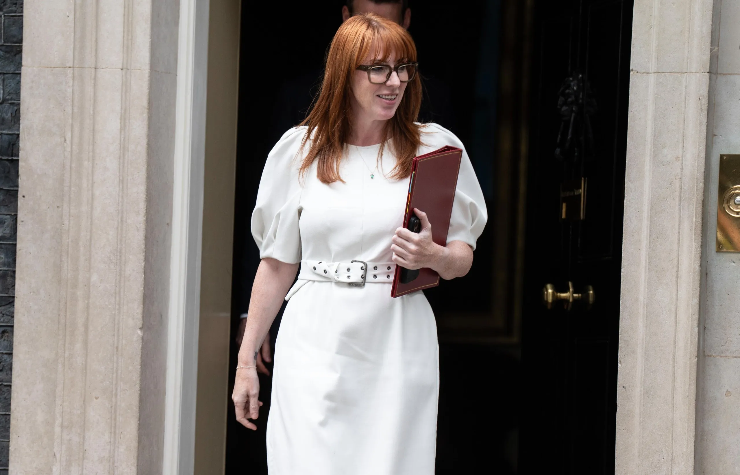 Angela Rayner outside No 10