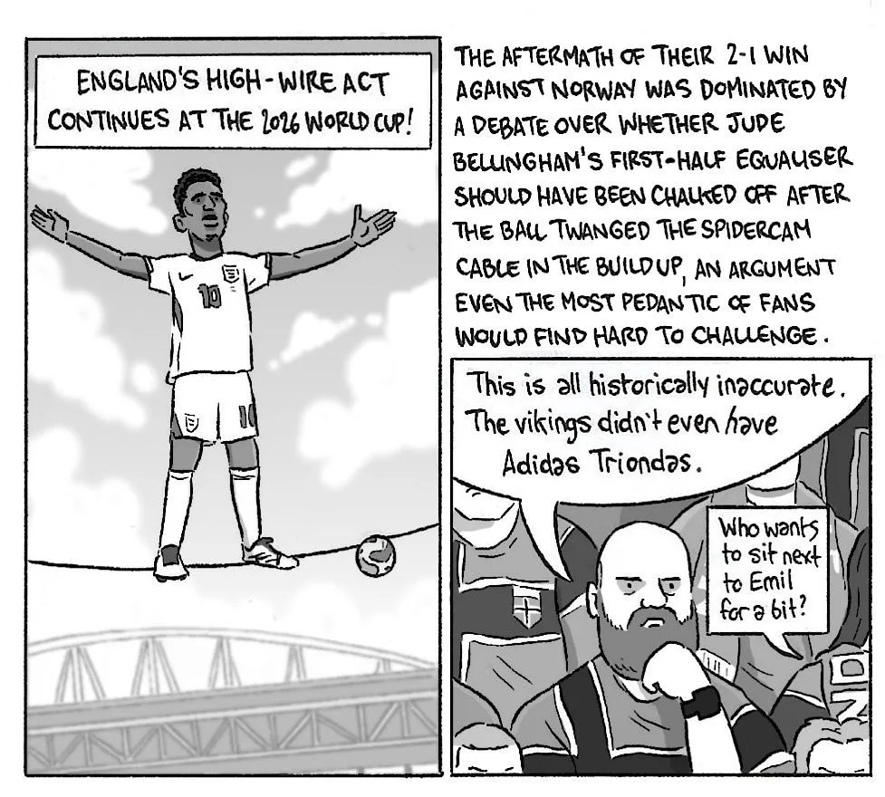 David Squires on England’s high-wire act