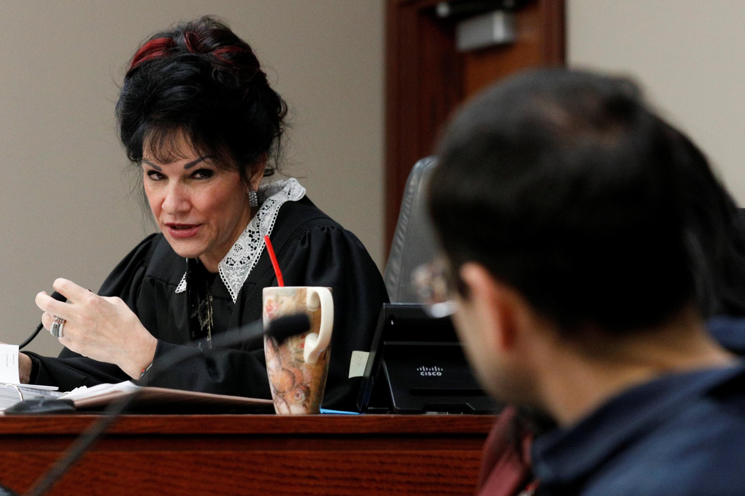 Judge Rosemarie Aquilina addresses Larry Nassar in January 2018