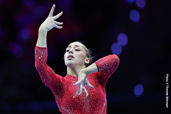 Kaylia Nemour of Algeria aims to bounce back after vault setback in finals