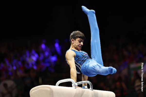 Mamikon Khachatryan secures bronze in pommel horse at World Championships
