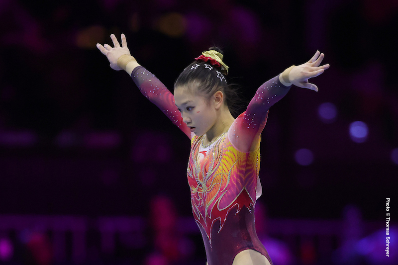 Ke Qinqin earns all-around bronze medal at World Championships in Rotterdam